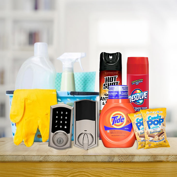 selection of household products sold on this site