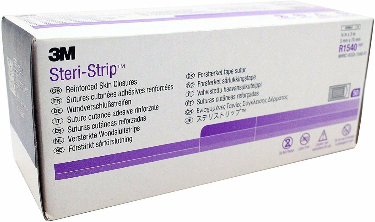 3M R1540 Steri-Strip Wound Closure Strips - 1/8